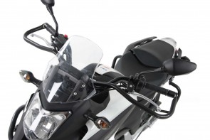 Driving school protection bar front - black for Honda NC 700 X (2012-2013)/750 X/DCT (2014-2020)