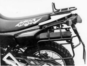 Sidecarrier permanent mounted - black for Honda NX 650 Dominator 1992-1994