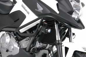 Engine protection bar - black for Honda NX 650 Dominator until 1994