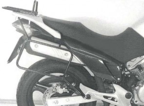 Sidecarrier permanent mounted - black for Honda Varadero 125 until 2006