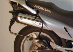 Sidecarrier permanent mounted - black for Honda Varadero 125 from 2007