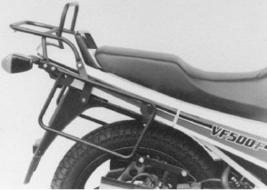 Side- and Topcasecarrierset – black for Honda VF 500 F / F 2