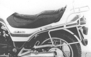 Side- and Topcasecarrierset – black for Honda VF 750 S