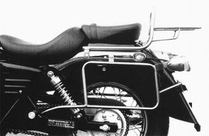 Sidecarrier permanent mounted - chrome for Honda VT 125 C2 Shadow
