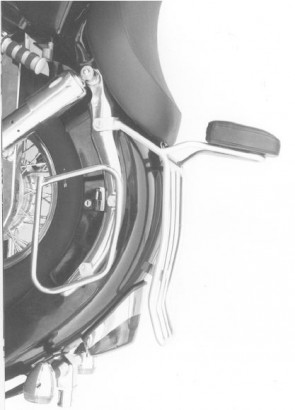 Solorack without backrest for Honda VT 750 C2 from 1997