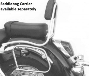 Sissybar without rearrack for Honda VT 750 C2 from 1997