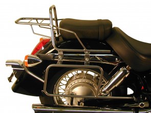 Sidecarrier permanent mounted - chrome for Honda VT 750 Shadow 2004 -2007
