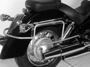 Sidecarrier permanent mounted - chrome for Honda VT 750 Shadow from 2008