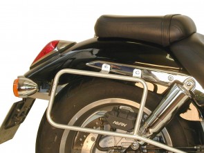 Sidecarrier permanent mounted - chrome for Honda VTX 1800