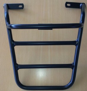 Tube Topcasecarrier – black for Honda XBR 500 S