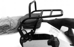 Tube Topcasecarrier – black for Honda XLR 125