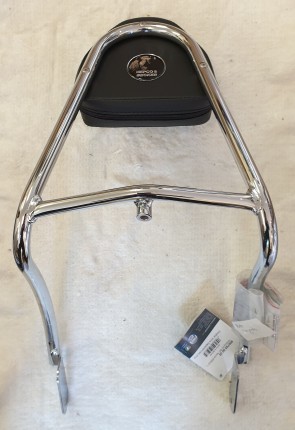Sissybar without rearrack for Hyosung GV 650 Sportcruiser
