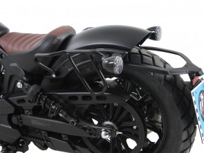 Leatherbag tube carrier Cutout for Indian Scout Bobber from 2017