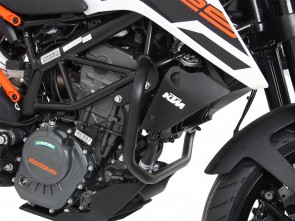 Engine protection bar - black for KTM 125 Duke from 2017