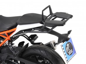 Alurack topcasecarrier – black for KTM 390 Duke from 2017