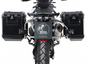 Sidecarrier Cutout stainless steel incl. Xplorer black sideboxes for KTM 790 Adventure/R (2019-)