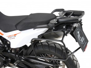 Sidecarrier permanent mounted - black for KTM 790 Adventure/R (2019-)