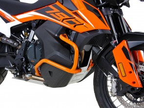 Engine protection bar - orange for KTM 790 Adventure/R (2019-)