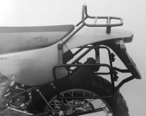 Sidecarrier permanent mounted - black for KTM LC4 Adventure