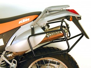 Sidecarrier permanent mounted - black for KTM LC4 400 / 640 from 1999/Adventure from 2001
