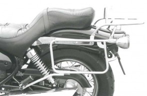 Side- and Topcasecarrierset – chrome for Kawasaki EN 500 from 1996