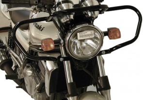 Driving school protection bar front - black for Kawasaki ER - 5 from 2001