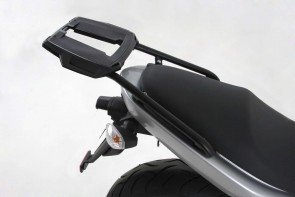 Alurack topcasecarrier – black for Kawasaki ER - 6n / 6f until 2008