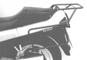 Side- and Topcasecarrierset – black for Kawasaki GPX 600 R
