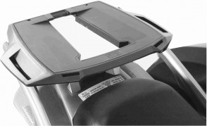 Alurack topcasecarrier – black for Kawasaki GTR 1400