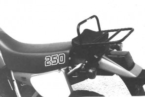 Tube Topcasecarrier – black for Kawasaki KLR 250