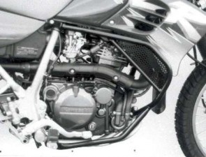Engine protection bar - black for Kawasaki KLR 650 from 1995