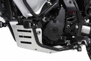 Engine protection plate aluminium for Kawasaki KLR 650 Export-Modell from 2008