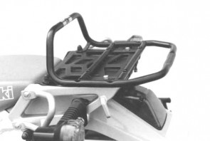 Tube Topcasecarrier – black for Kawasaki KLX 650