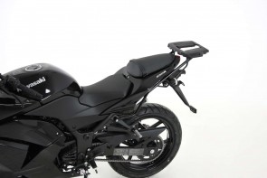 Alurack topcasecarrier – black for Kawasaki Ninja 250 R