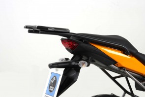 Alurack topcasecarrier – black for Kawasaki Versys 650 2010-2014