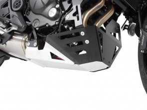 Engine protection plate - silver/black for Kawasaki Versys 650 from 2015