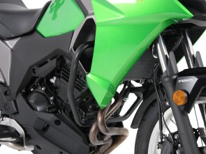 Engine protection bar - black for Kawasaki Versys-X 300 / Urban / Adventure / 2017->