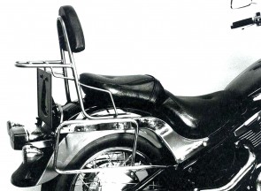 Sidecarrier permanent mounted - chrome for Kawasaki VN 800 Classic from 2000