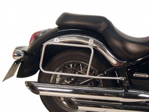 Sidecarrier permanent mounted - chrome for Kawasaki VN 900 Classic / 900 Custom / Vulcan