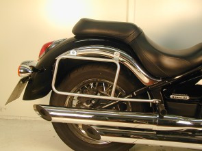 Sidecarrier permanent mounted - black for Kawasaki VN 900 Classic / 900 Custom / Vulcan