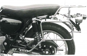 Side- and Topcasecarrierset – chrome for Kawasaki W 650 (1999-2006) / W 800 (2011-2016)