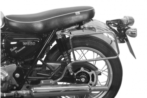 Saddlebag holder – black for Kawasaki W 650 (1999-2006) / W 800 (2011-2016)