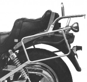 Side- and Topcasecarrierset – chrome for Kawasaki Z 450 LTD