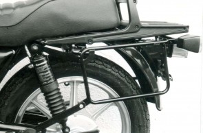 Sidecarrier permanent mounted - black for Kawasaki Z 550 / 750 GT