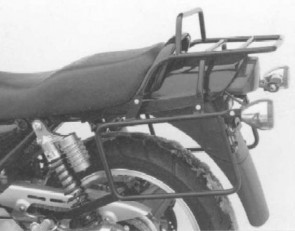 Side- and Topcasecarrierset – chrome for Kawasaki Zephyr 750
