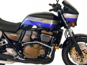 Engine protection bar - chrome for Kawasaki ZRX 1200 R / S