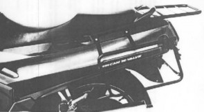Tube Topcasecarrier – black for Kawasaki ZZ - R 1100 until 1992