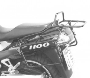 Sidecarrier permanent mounted - black for Kawasaki ZZ - R 1100 from 1993