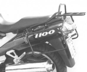 Tube Topcasecarrier – black for Kawasaki ZZ - R 1100 from 1993