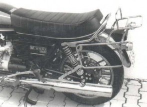 Side- and Topcasecarrierset – chrome for Moto Guzzi 850 T/T 2/T 3/T 4 California